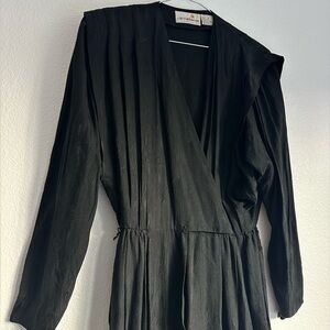 100% silk vintage Liz Claiborne jumpsuit